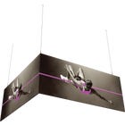 10ft x 10ft x 4ft L-Shaped Hanging Structure